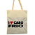 Bolsa Ecobag 100% algodão Estampa I love Cabo frio - Imagem 2