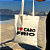 Bolsa Ecobag 100% Algodão Estampa I LOVE CABO FRIO Reutilizável Estilosa - Imagem 3