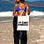 Bolsa Ecobag 100% Algodão Estampa I LOVE CABO FRIO Reutilizável Estilosa - Imagem 1