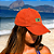 Boné Bordado Ajustável Identidade Carioca BRASÃO Laranja Unissex - Imagem 2