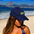 Boné Bordado Ajustável Identidade Carioca BRASÃO Azul Unissex - Imagem 4