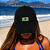 Boné Bordado Ajustável Identidade Carioca BRASÃO Preto Unissex - Imagem 1