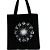 Bolsa Ecobag 100% Algodão PRETA Estampa Signos Solar - Imagem 2