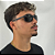 Óculos de Sol Masculino Esportivo Urban Black com Proteção UV400 - Imagem 3