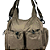 Bolsa Cargo Multifuncional Impermeável com Bolsos Externos - Imagem 9