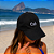 Boné Bordado Ajustável Identidade Carioca – Caô (Preto) - Imagem 1