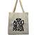 Bolsa Ecobag 100% algodão Estampa EU AVISEI - Imagem 2