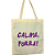 Bolsa Ecobag 100% algodão Calma P* (Roxo) - Imagem 2