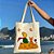 Bolsa Ecobag 100% algodão Pequeno Príncipe (Pintada a mão) - Imagem 1
