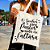 Bolsa Ecobag 100% algodão Estampa Senhor é meu pastor - Imagem 2