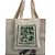 Bolsa Feminina Mini  Ecobag  100% algodão Estampa Globo verde - Imagem 2