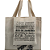 Bolsa Feminina Mini  Ecobag  100% algodão Estampa RJ Escritas - Imagem 2