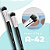 Pincél Duo Fiber Multifuncional Macrilan A42 - Imagem 3