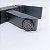 Misturador monocomando Square Light para Banheiro Preto Fosco - Imagem 8