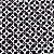 Tecido Tricoline com Estampa Geometrica em Tons de Preto e Branco - Imagem 2
