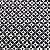 Tecido Tricoline com Estampa Geometrica em Tons de Preto e Branco - Imagem 1