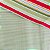 Tecido Tricoline para Patchwork,  Metade do Tecido com Listras Finas e Tom de Verde Metade em listras Largas e Coloridas - Imagem 4