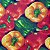 Tecido Tricoline para Patchwork com Estampa de Pimentões Vermelhos, Verdes e Amarelos - Imagem 3