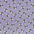 Tecido Tricoline para Patchwork com Estampa de Mini Abelhas em Fundo Lilás - Imagem 2