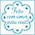 Stencil ST-X-367 Feito com Amor 10cm x 10cm - Imagem 1