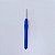 Agulha Crochê Azul Cabo Emborrachado 4mm - Imagem 2