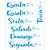 Stencil Dias da Semana ST2-001 - Imagem 1
