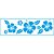 Stencil Barrado Hibisco STE-122 - Imagem 1