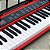 Teclado Musical Kobe KB-150 RD Vermelho 5/8 61 Teclas com Fonte - Imagem 5