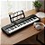 Teclado Musical Kobe KB-150 BK Preto 5/8 61 Teclas com Fonte - Imagem 4