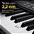 Teclado Musical Kobe KB-150 BK Preto 5/8 61 Teclas com Fonte - Imagem 2