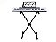 Kit Teclado Musical Kobe KB-150 WH Branco 5/8 61 Teclas Com Suporte em X - Imagem 1