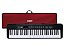 Kit Teclado Musical Kobe KB-150 BK Preto 61 Teclas Com Capa de Transporte Vermelha - Imagem 1