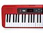 Kit Teclado Musical Kobe KB-150 RD Vermelho 5/8 61 Teclas Com Capa Preta - Imagem 6