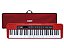 Kit Teclado Musical Kobe KB-150 RD Vermelho 5/8 61 Teclas Com Capa Vermelha - Imagem 1