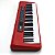 Kit Teclado Musical Kobe KB-150 RD Vermelho 5/8 Completo Capa Preta - Imagem 3