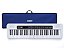 Kit Teclado Musical Kobe KB-150 WE Branco 5/8 61 Teclas Com Capa Azul - Imagem 1
