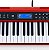 Kit Teclado Musical Iniciante Kobe KB-300 5/8 61 Teclas Sensitivas ao Toque com Pedal Sustain e Capa Preta - Imagem 3
