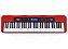 Kit Teclado Musical Iniciante Kobe KB-300 5/8 61 Teclas Sensitivas ao Toque com Pedal Sustain e Capa Preta - Imagem 2