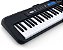 Kit Teclado Musical Estudante Kobe KB-300 5/8 61 Teclas Sensitivas ao Toque com Pedal Sustain e Capa Vermelha - Imagem 5