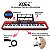Kit Teclado Musical Estudante Kobe KB-300 5/8 61 Teclas Sensitivas ao Toque com Pedal Sustain e Suporte - Imagem 3