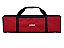 Capa de Transporte Teclado Musical KOBE KB-300 Nylon 600 Vermelha - Imagem 1