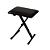 Banqueta Para Teclados e Pianos Formato de X Com Assento Estofado Modelo KB-S50 Kobe Music - Imagem 3