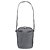 Bolsa Transversal Curtlo Mini 2 Litros Cinza - Imagem 1