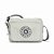 Bolsa Transversal Kipling Abanu M Prata Dynamic Silver - Imagem 1