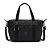 Bolsa Transversal Kipling Art 21 Litros Estampado Preto - Imagem 1