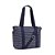 Bolsa Transversal Kipling Asseni S 10 Litros Blue Geo Print - Imagem 3