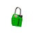 Cadeado Sestini TSA com Chave Verde - Imagem 1