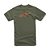 Camiseta Alpinestars Ageless Classic Masculina Verde Militar - Imagem 1