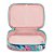 Estojo Kipling 100 Pens Estampado Flamingo Party Azul Claro - Imagem 3