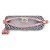 Estojo Kipling Penal Freedom Estampado Girly Geo Rosa - Imagem 4